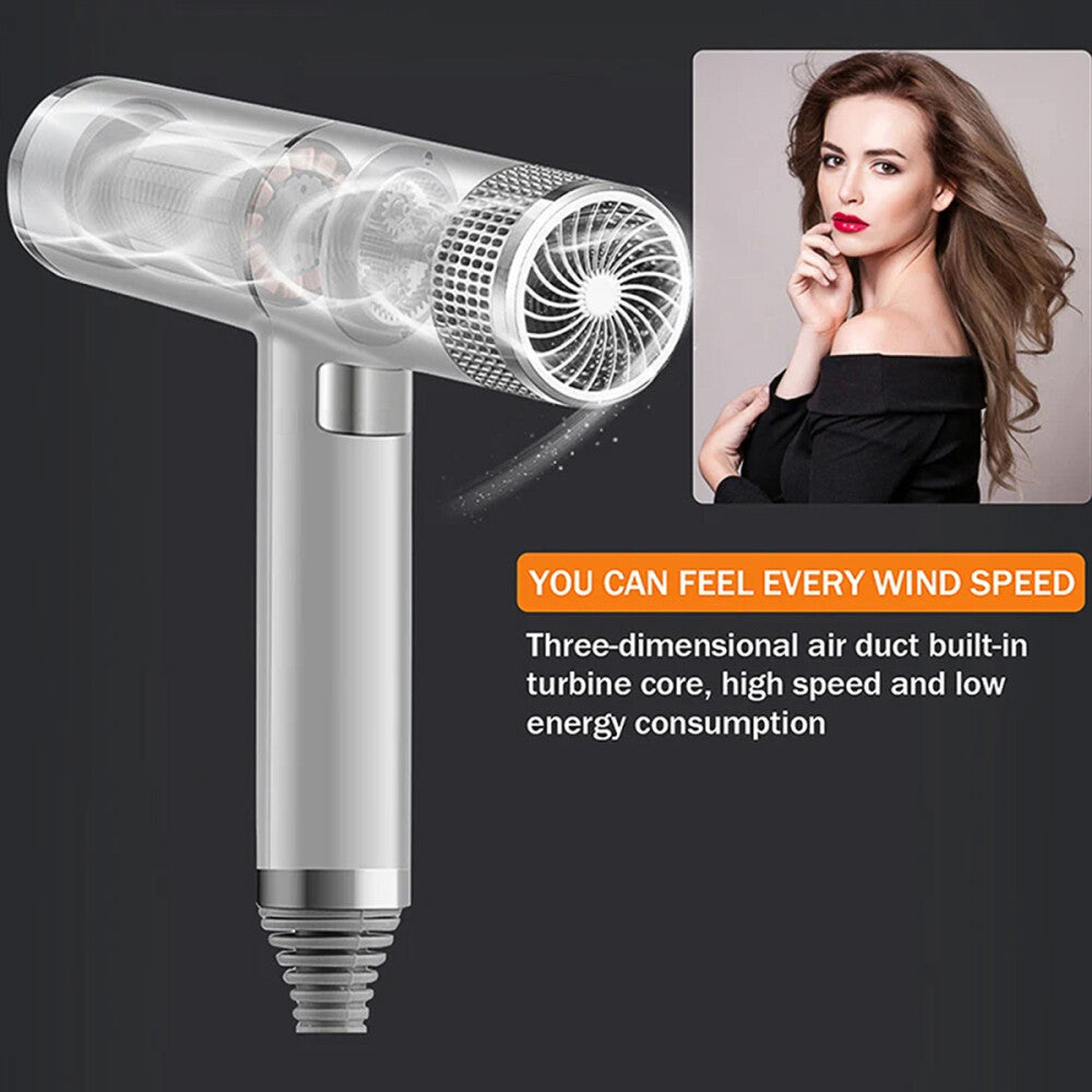 2000W Professional Hair Dryer Fast Drying Ionic Hairdryer Diffuser Hairdryer