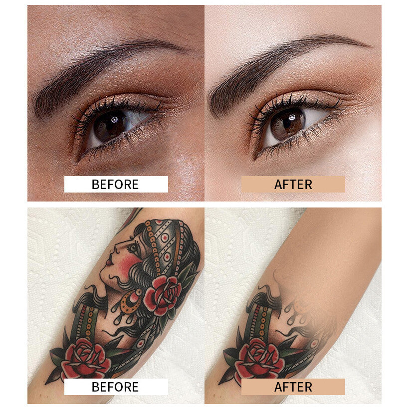 Tattoo Cover Up Primer Concealer Waterproof Skin Scar Birthmark Cream Makeup UK