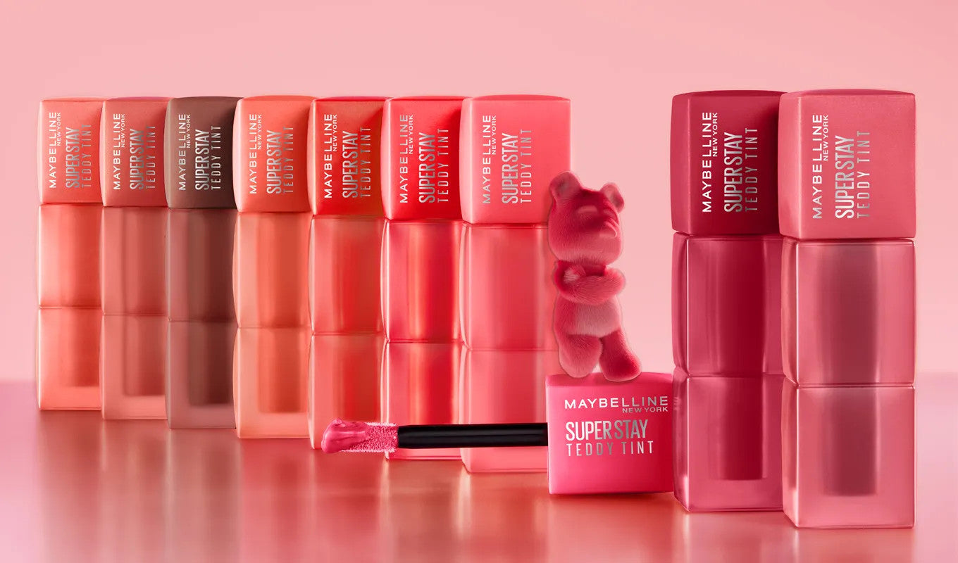 Maybelline New York Super Lip stain Stay Teddy Tint - Choose Your Shade - New -
