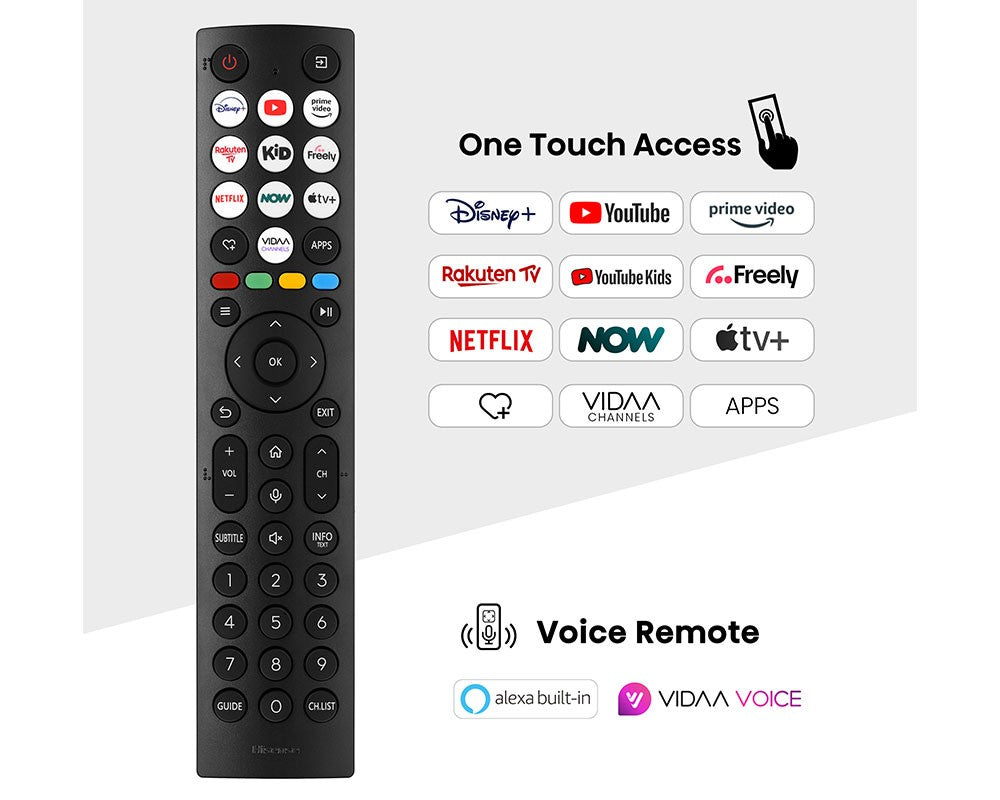 Hisense 50A6NTUK A6N 50" 4K UHD HDR Smart TV