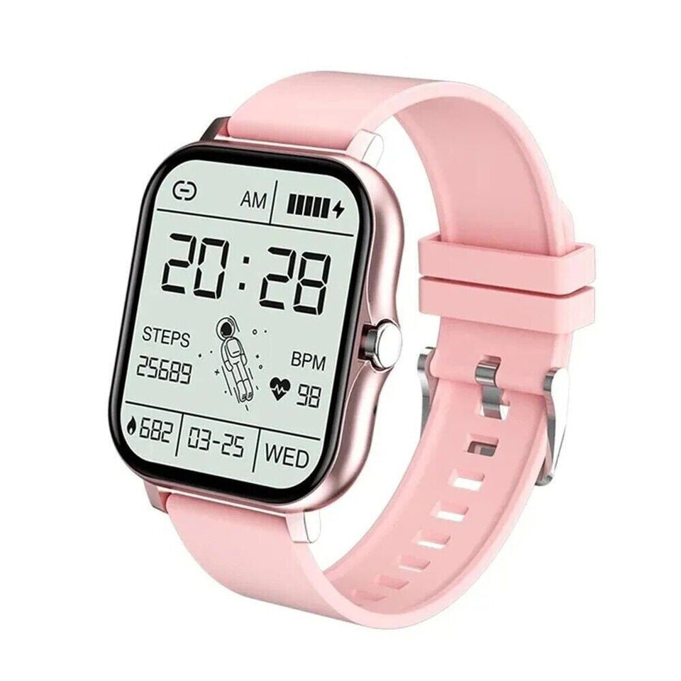 Smart Watch Men Women Fitness Tracker Blood Pressure Heart Rate Sport Watches UK