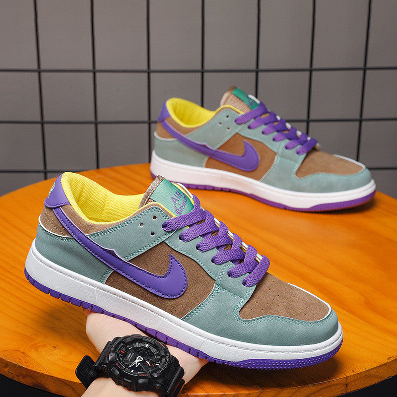 Mens Womens Fashion Casual Sneakers Comfy Low Top Trainers Walking Gym Shoes