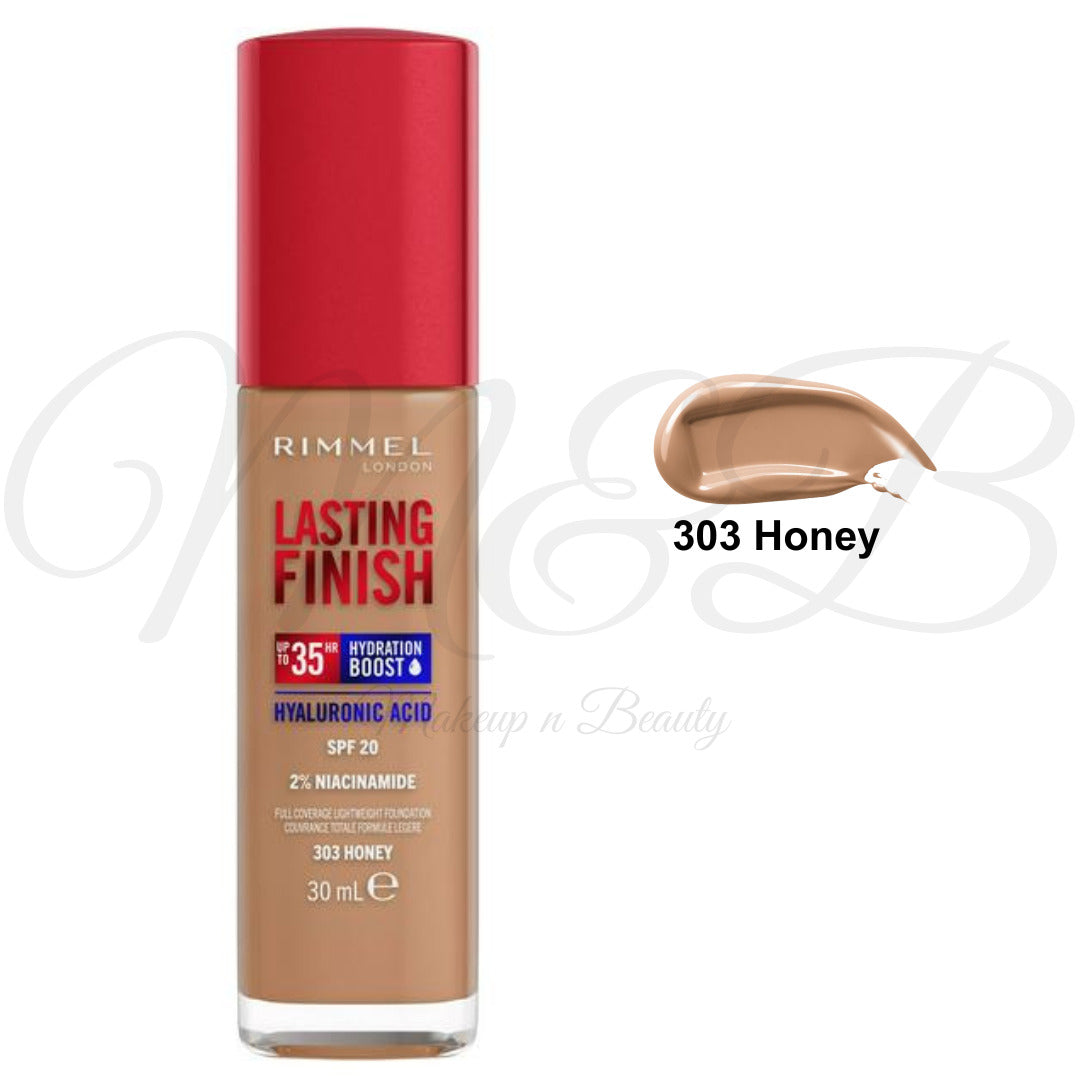 Rimmel Lasting Finish 35Hr Foundation SPF 20 30ml *CHOOSE SHADE*