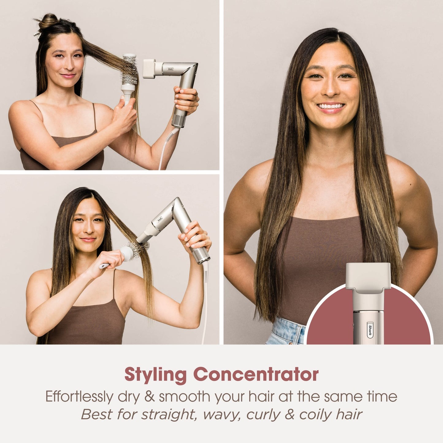 Shark FlexStyle 5-in-1 Air Styler & Hair Dryer with Storage Case - Refurbished