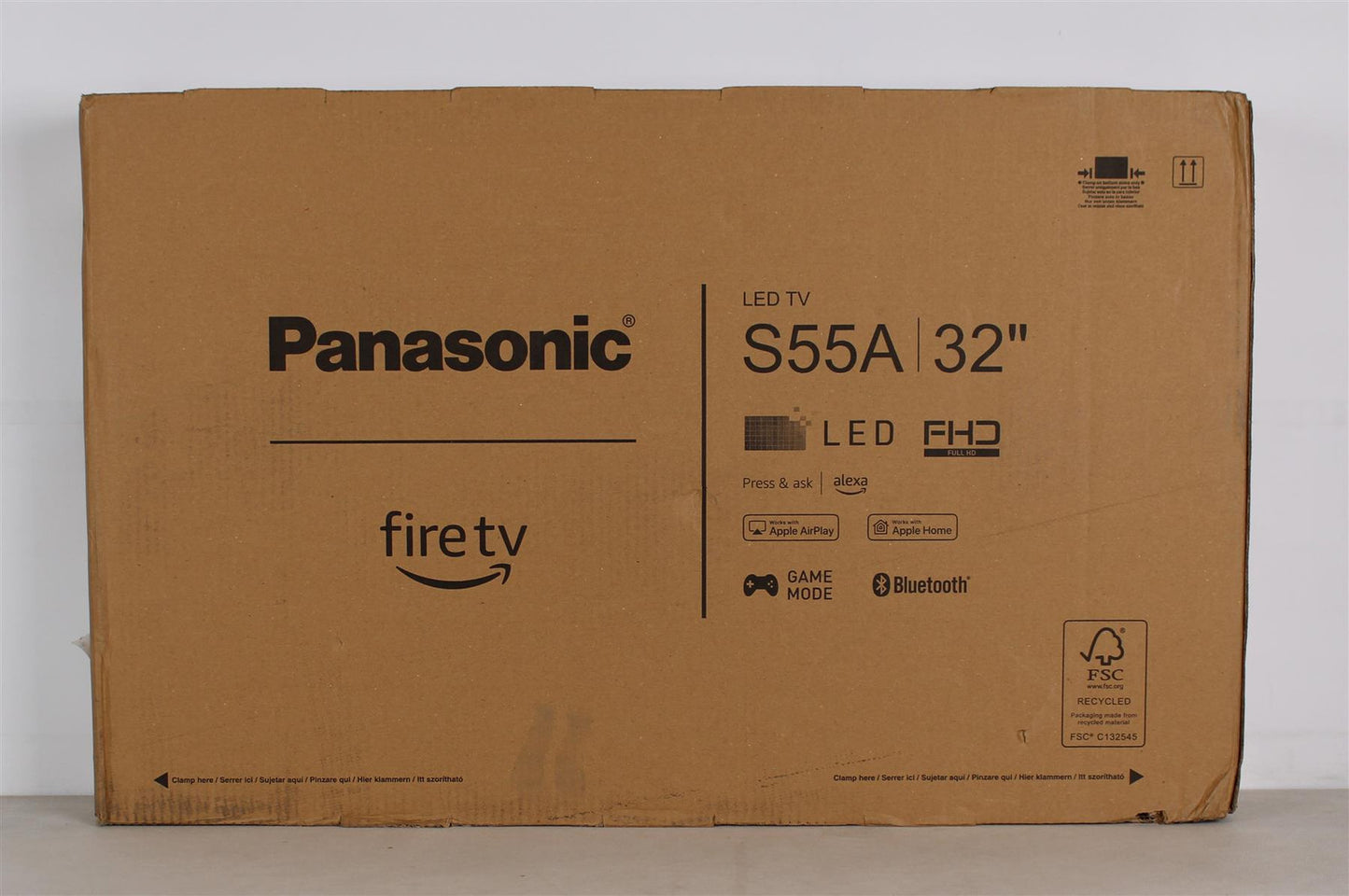PANASONIC TV-32S55AEY 32" Smart Full HD HDR LCD TV with Amazon Alexa