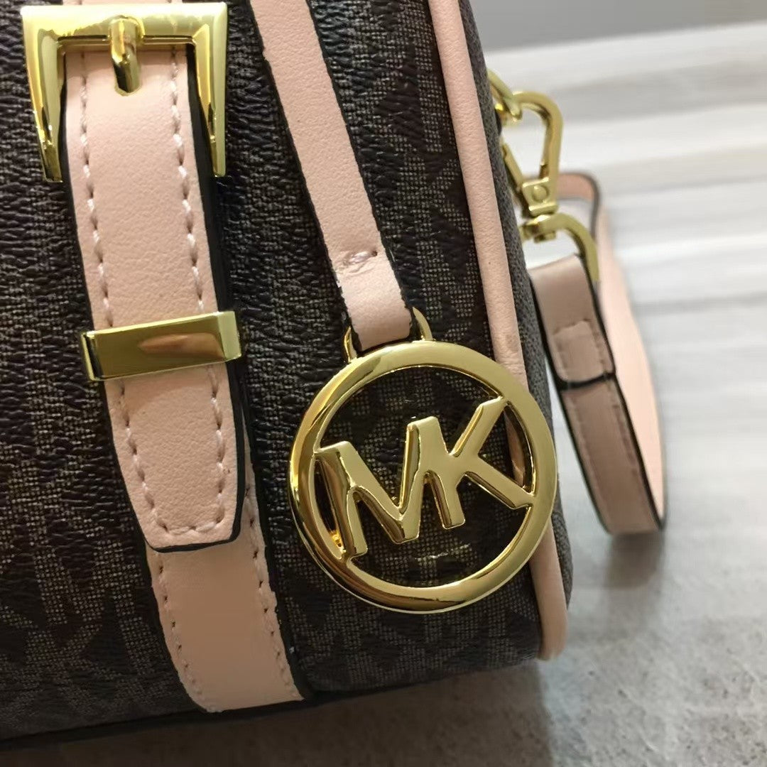 Michael Kors Mini Bedford Crossbody Brown Carryall Bag Legacy Satchel Purse NWT✅