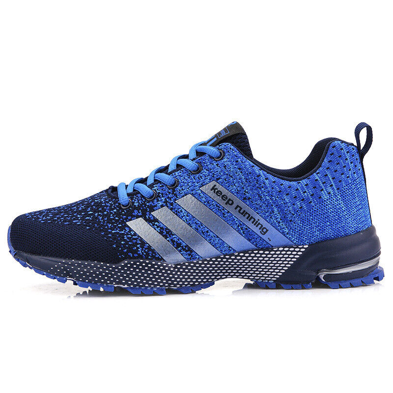 Mens Womens Sneakers Keep Running Trainer Outdoor Sport Shoes UK Sizes 3-12