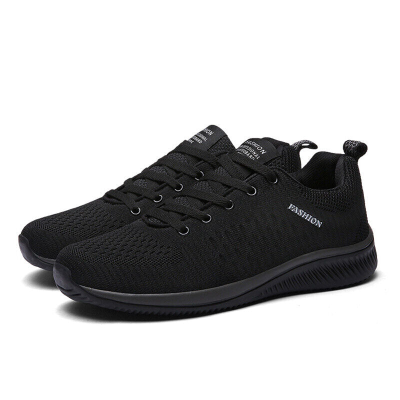 UK Mens Running Trainers Sport Sneakers Walking Shoes Casual Sports Shoes Gym
