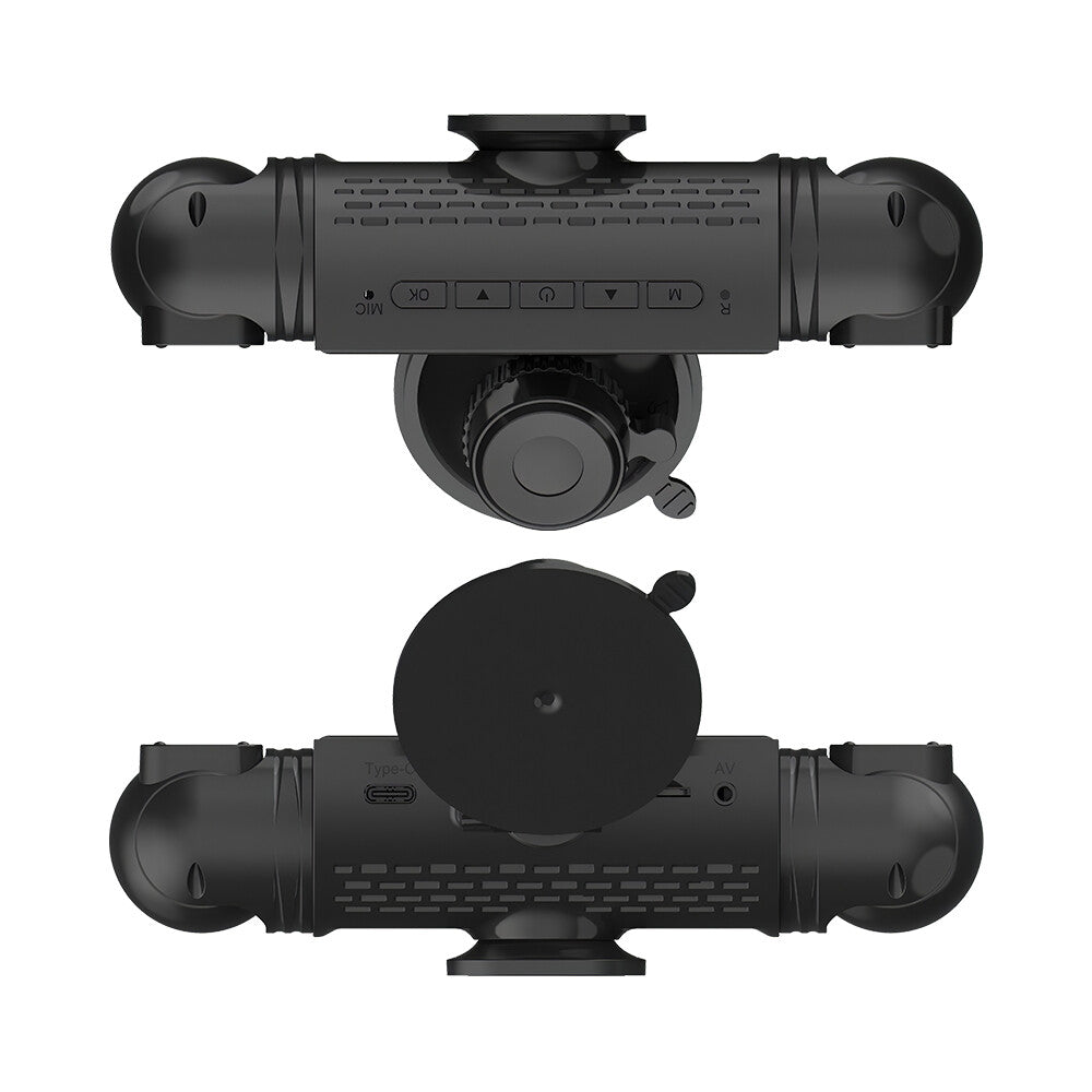 360° 4 Channel Dash Cam 1080P 4 Lens Front Rear Inside Driving Recorder G-Sensor