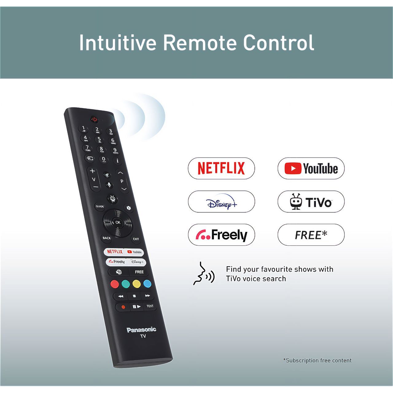 Panasonic TB-50W61AEY 50 Inch LED 4K Ultra HD Smart TV Bluetooth WiFi