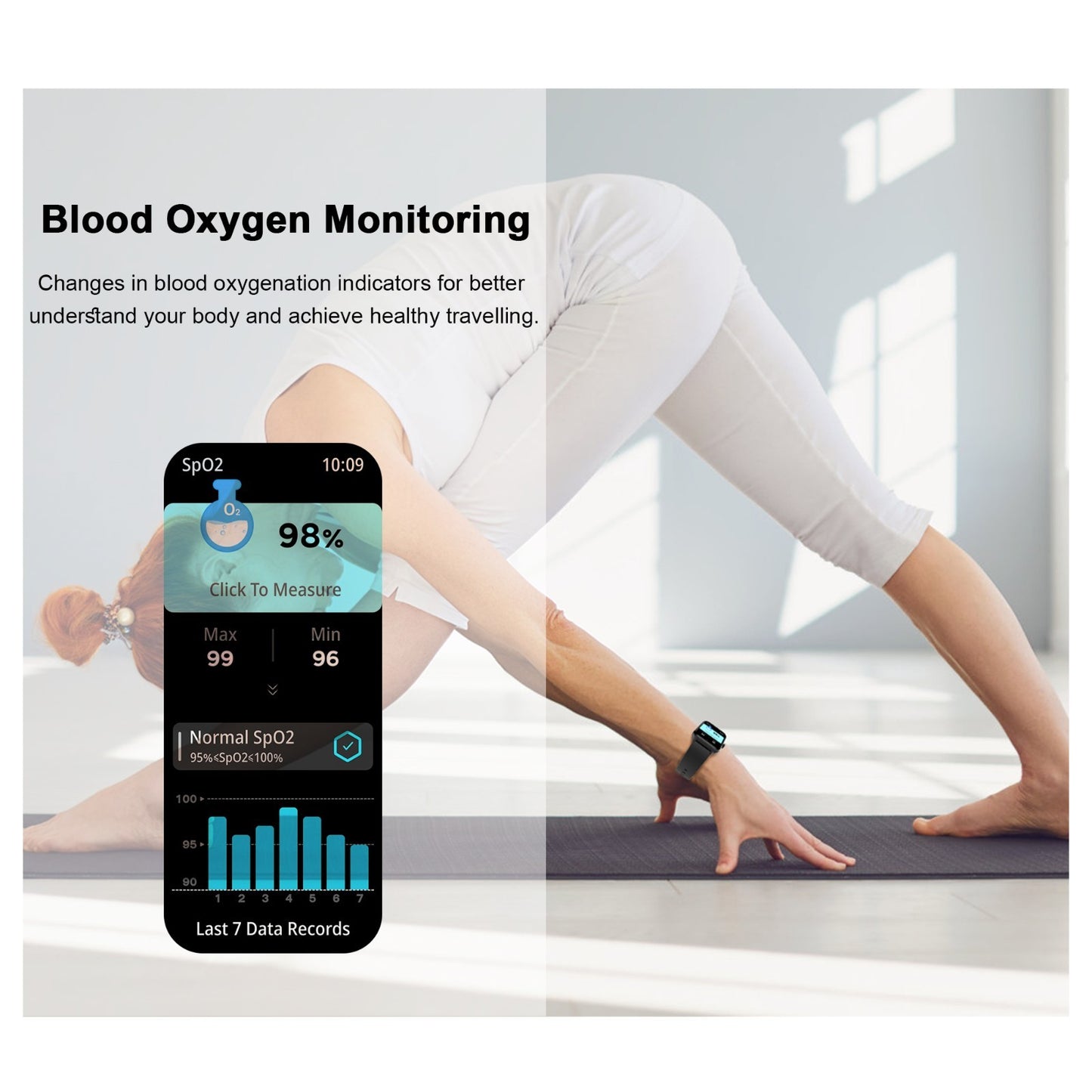 Smart Watch Men Women Fitness Tracker Blood Pressure Heart Rate Sport Watches*