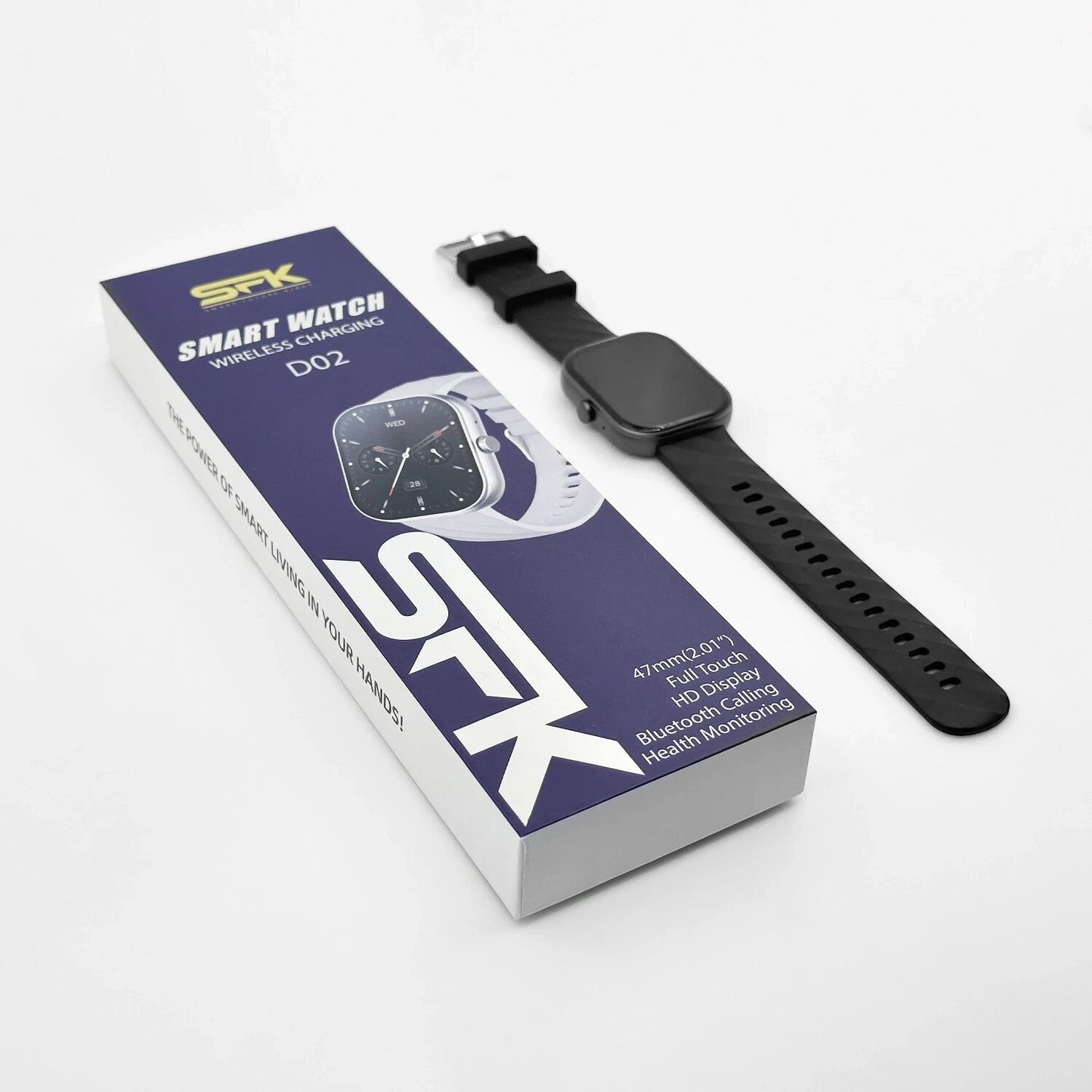 Smart Watch Fitness Tracker Blood Pressure Heart Rate Men Women Sport Watches UK