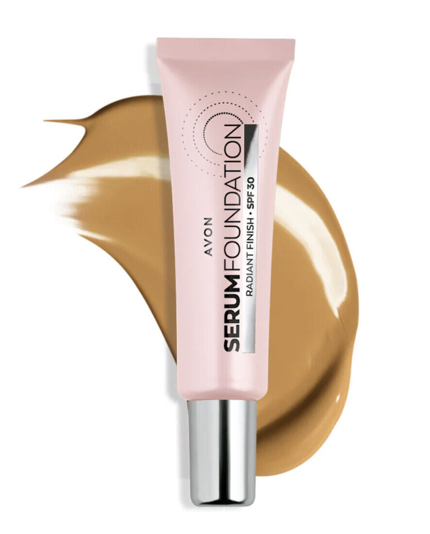 Avon Serum Foundation SPF 30 Radiant Finish Full size 30ml NEW All SHADES
