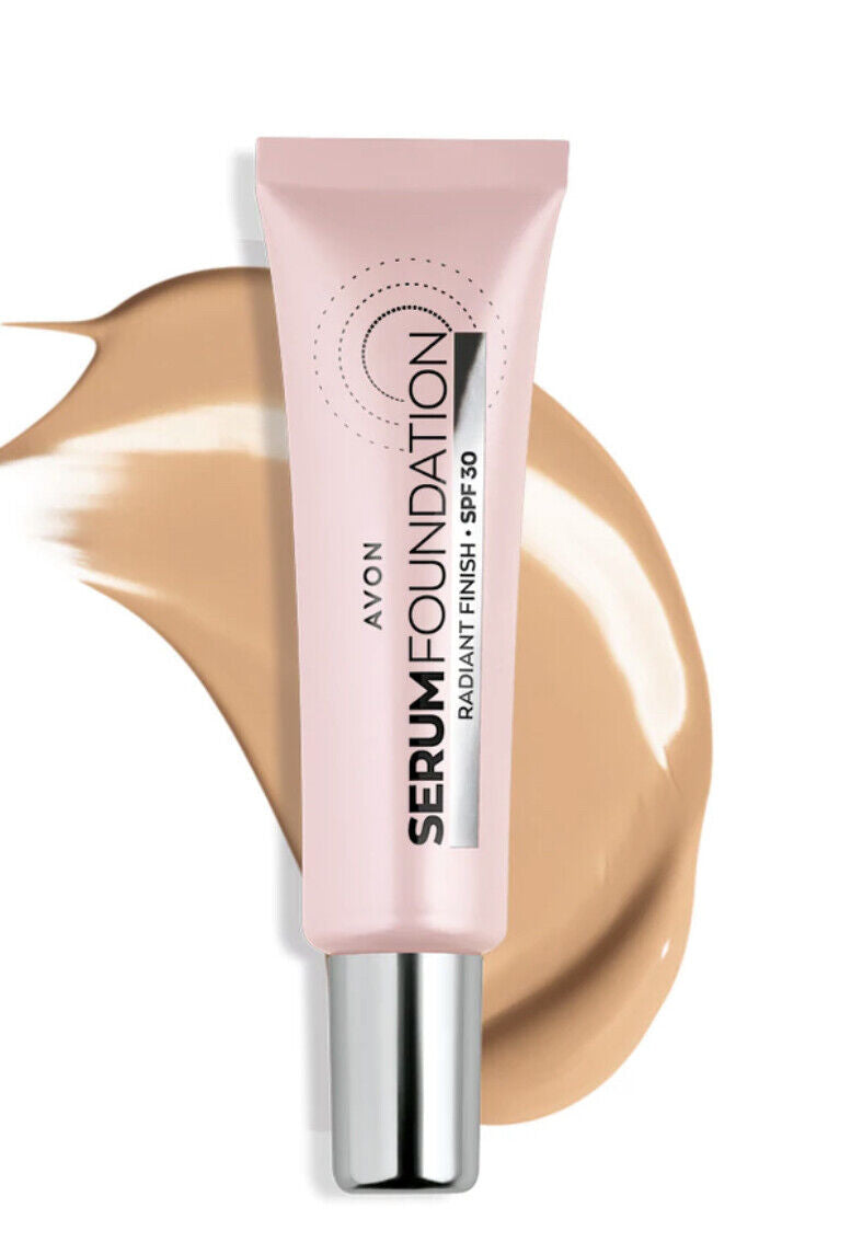 Avon Serum Foundation SPF 30 Radiant Finish Full size 30ml NEW All SHADES
