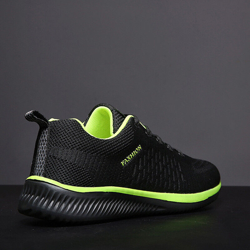 UK Mens Running Trainers Sport Sneakers Walking Shoes Casual Sports Shoes Gym