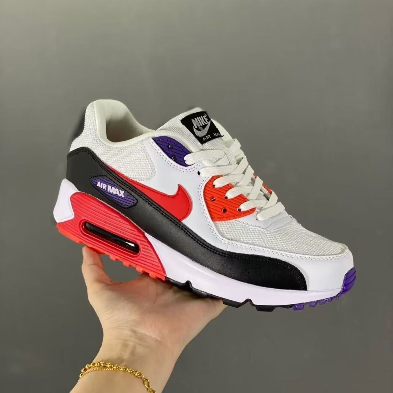 Nike Air Max 90 Men's Trainers Sports Running Shoe Low Top Sneaker