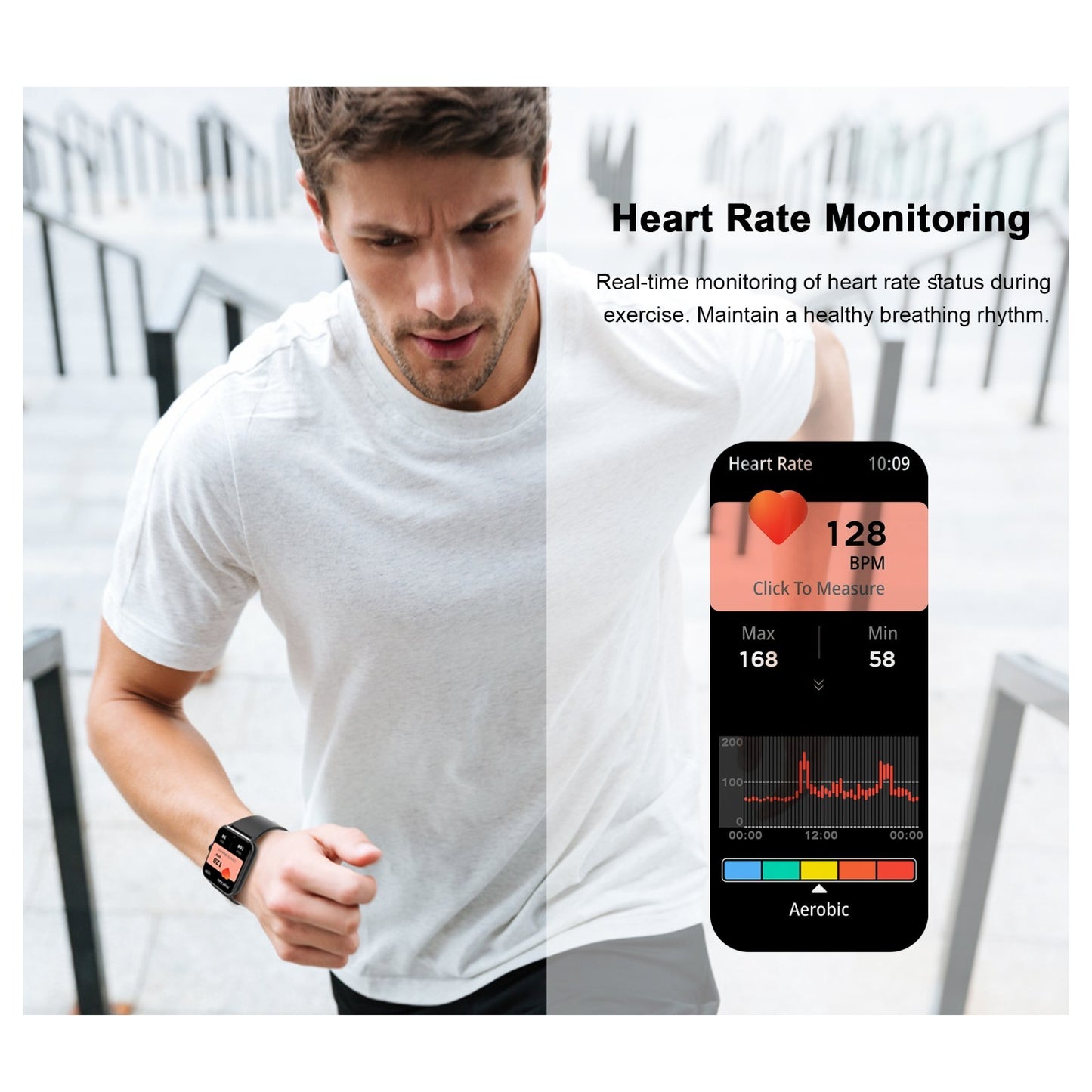 Smart Watch Men Women Fitness Tracker Blood Pressure Heart Rate Sport Watches*