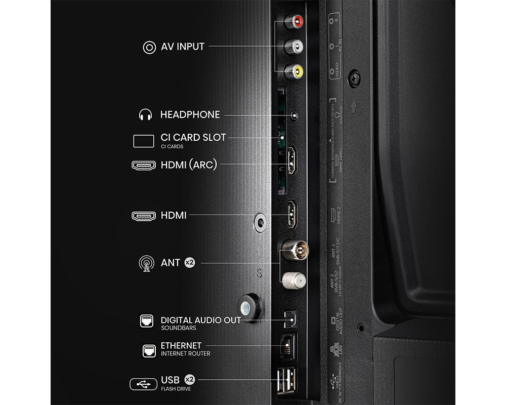 Hisense 32A4NTUK A4 32" LED HD Smart TV