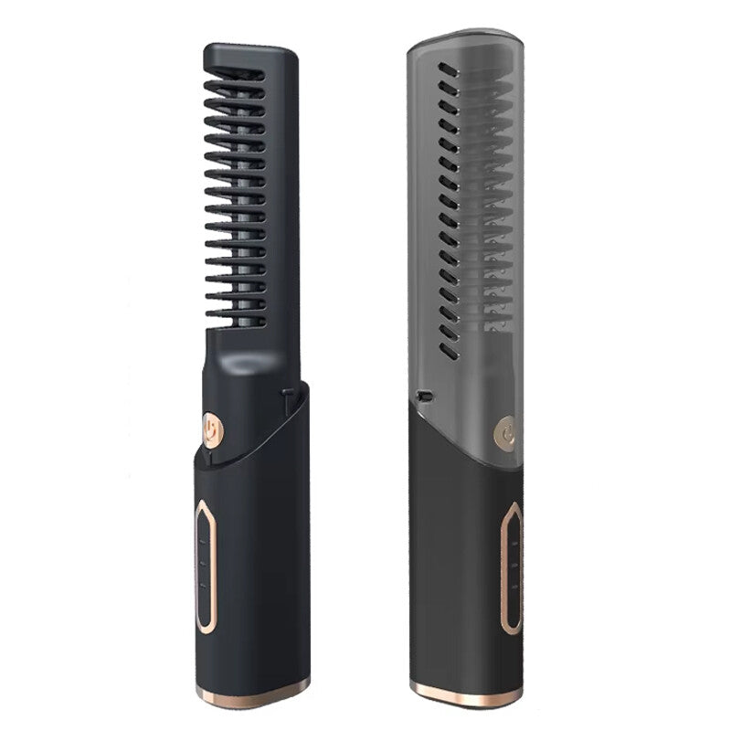 Hair Straightener Brush Anti Scald Hair Cordless Hair Straightener Brush