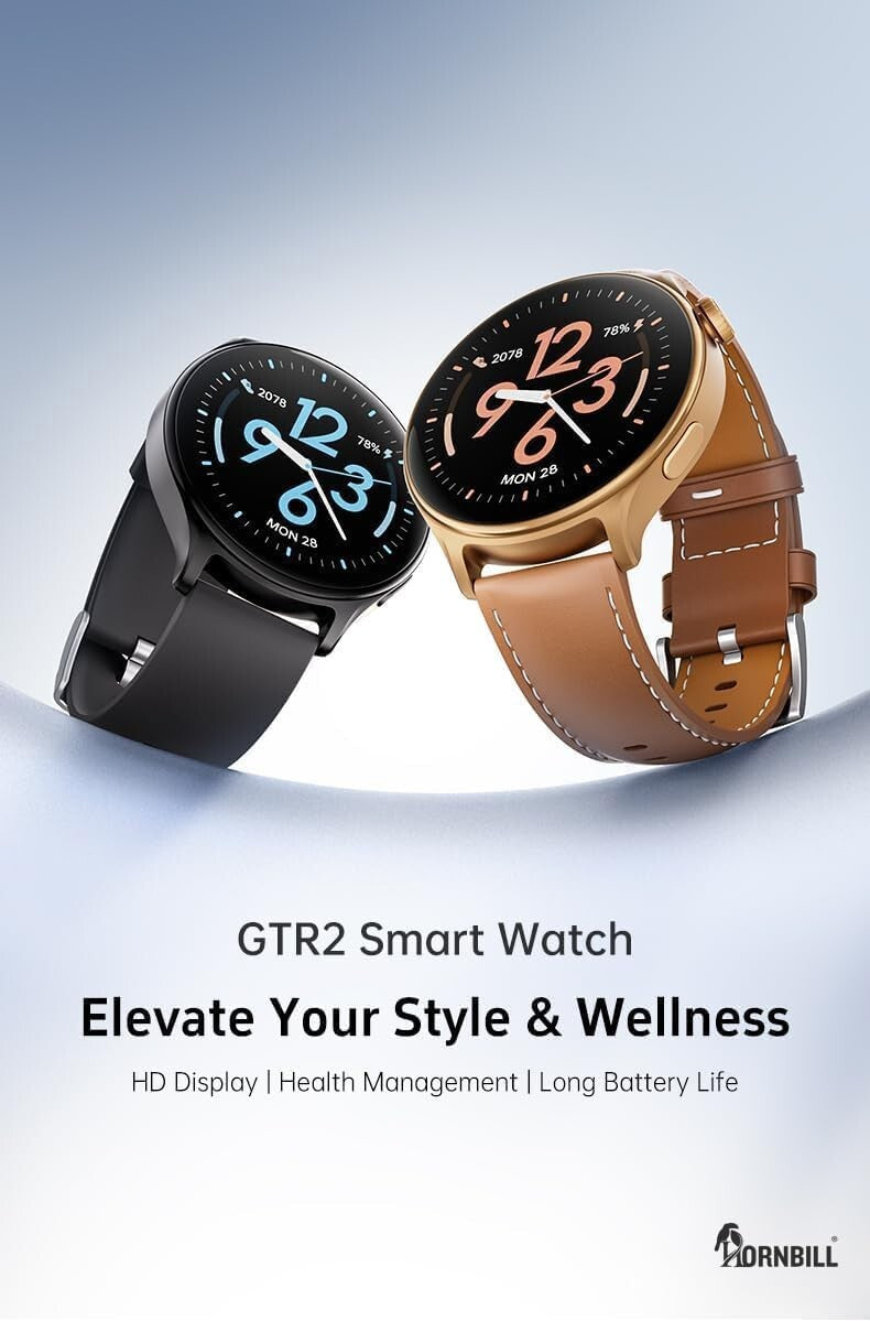 Smart Watch for Men Women Calls Bluetooth Heart Rate Sport Watches UK Smartwatch