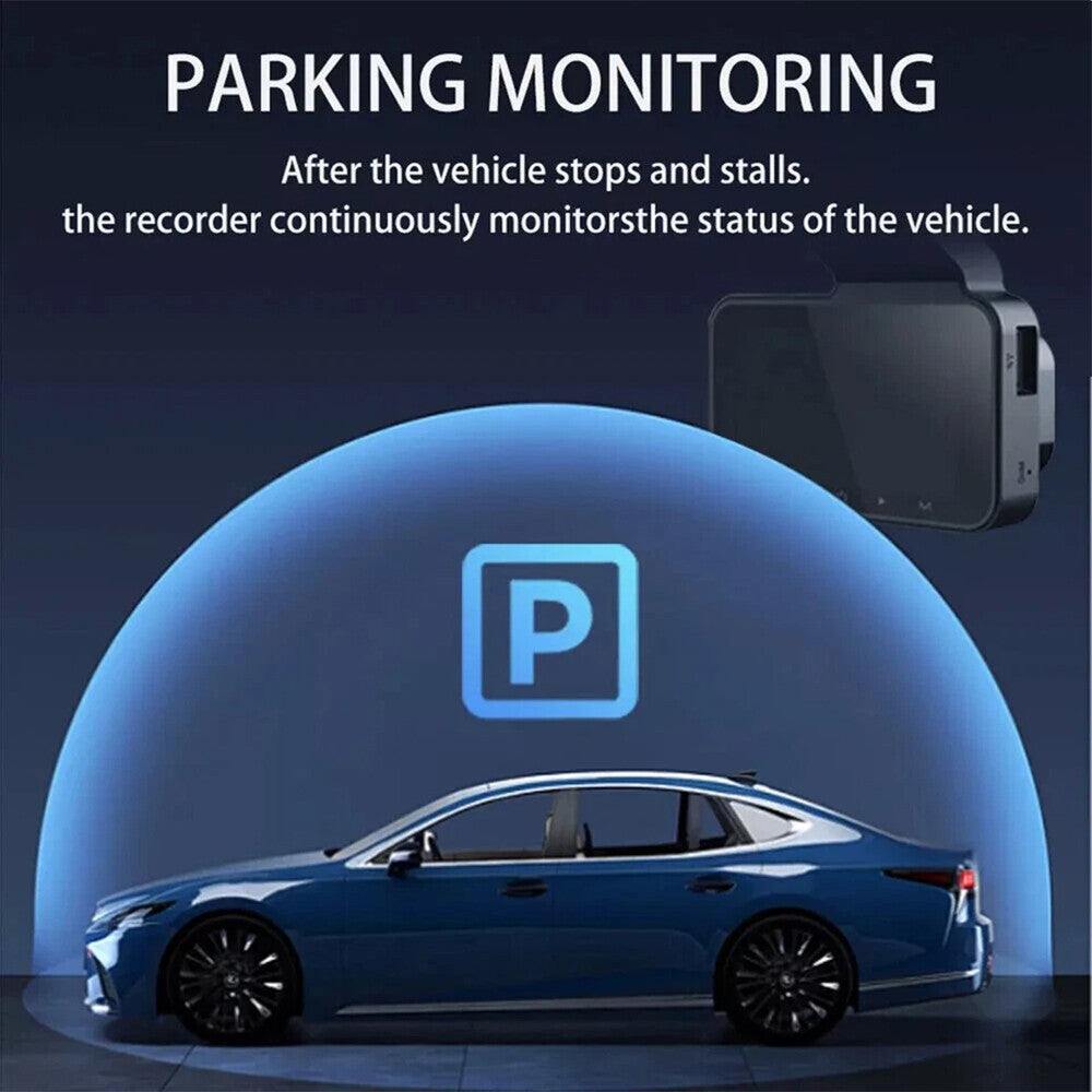 Car Camera Recorder WIFI Dual Front and Rear HD 1080P Dash Cam Night Vision NEW