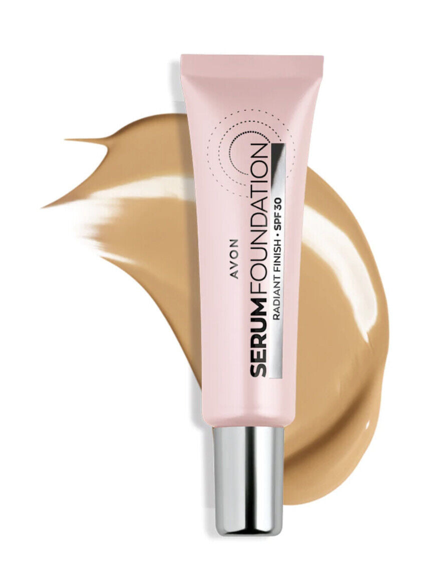 Avon Serum Foundation SPF 30 Radiant Finish Full size 30ml NEW All SHADES
