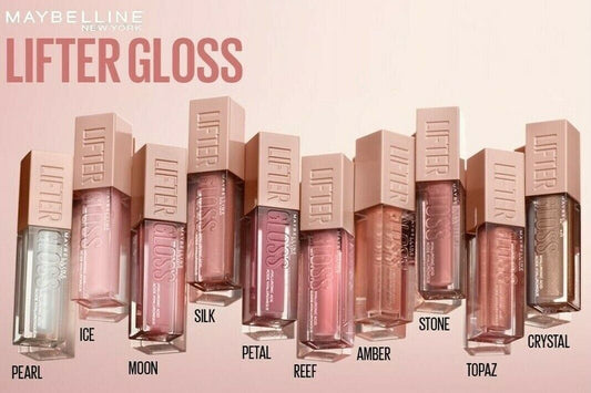 Maybelline Lifter Gloss Plumping with Hyaluronic Acid - Select Your Shade - New