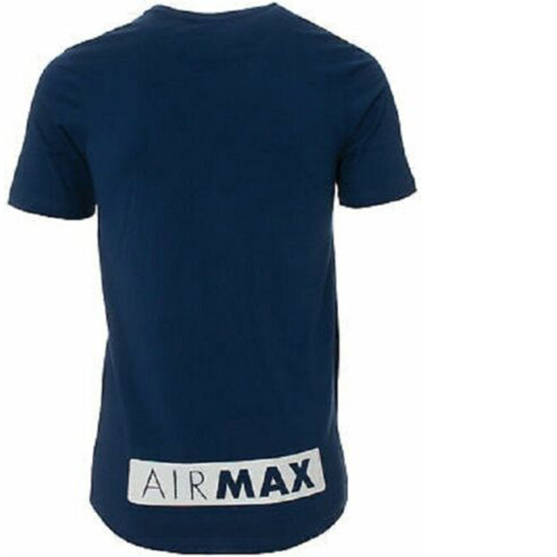 NIKE AIR MAX Mens T Shirt Short Sleeve Crew Neck Regular Fit Casual Cotton Tee