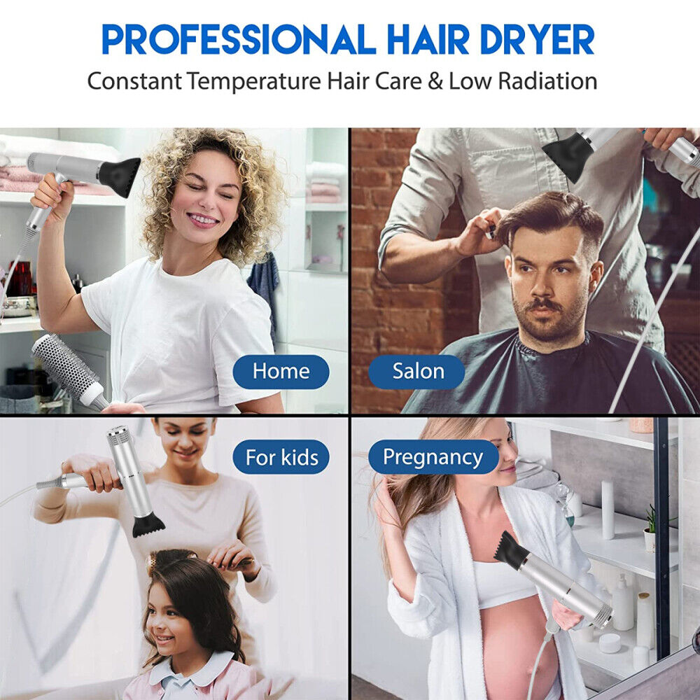 2000W Professional Hair Dryer Fast Drying Ionic Hairdryer Diffuser Hairdryer