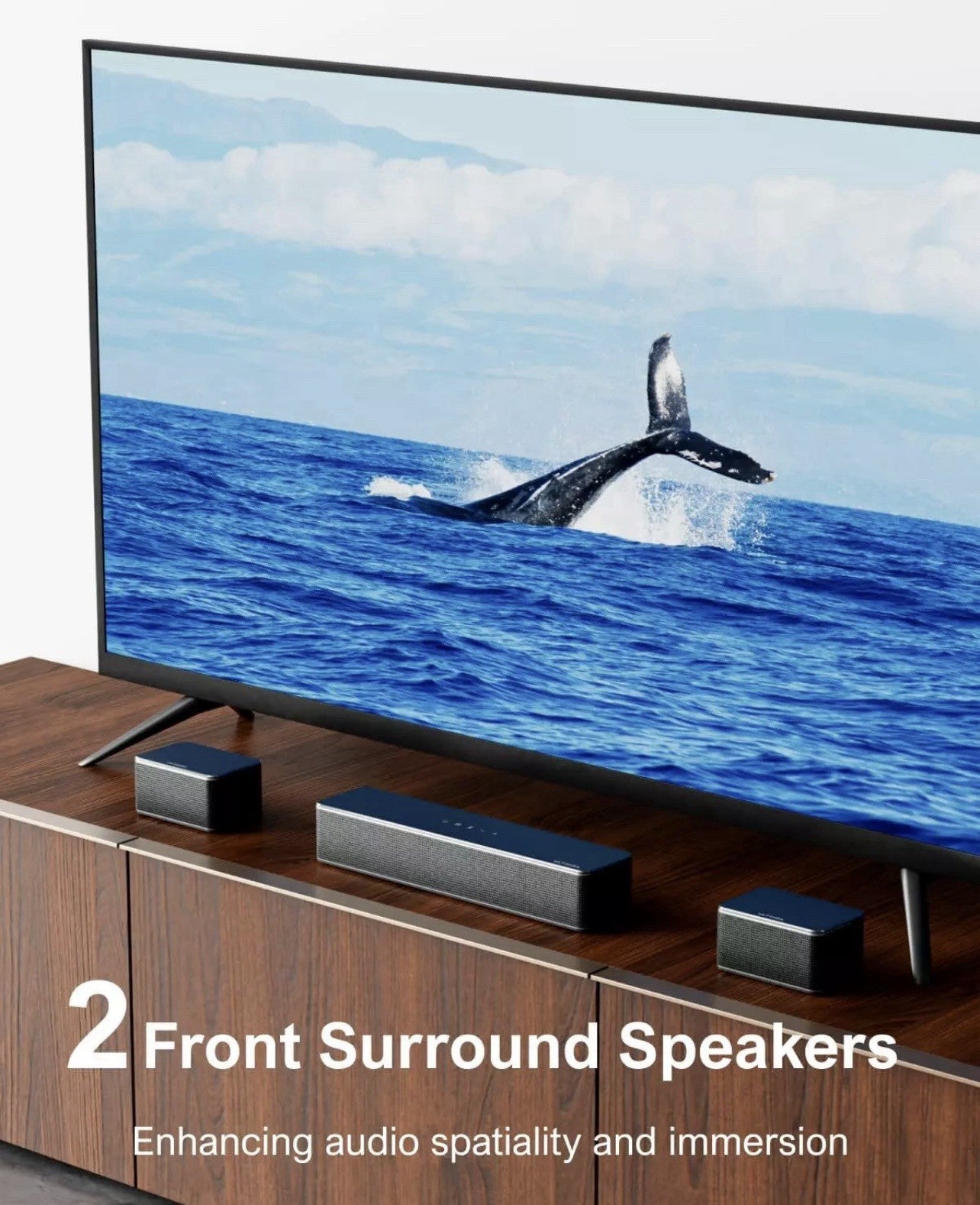 ULTIMEA 7.1ch Sound Bar with Dolby Atmos, Surround Sound TV System, Poseidon D70