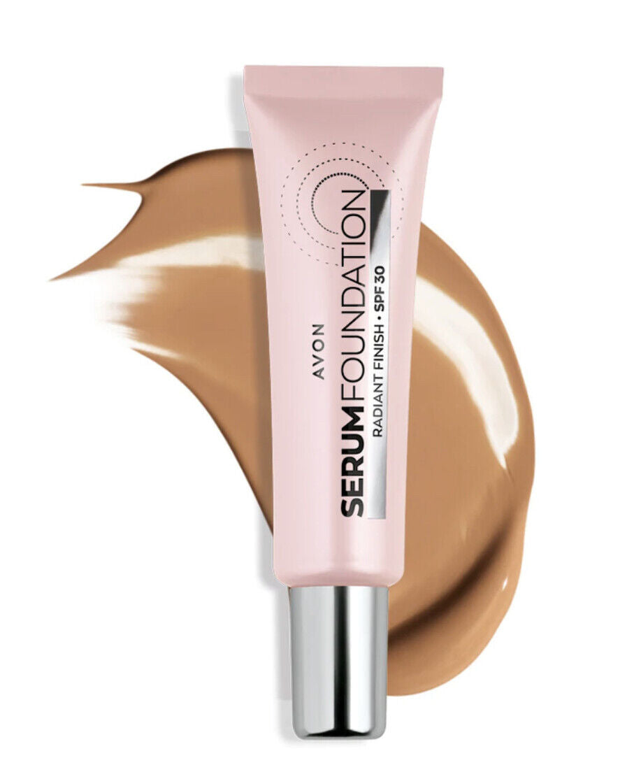 Avon Serum Foundation SPF 30 Radiant Finish Full size 30ml NEW All SHADES