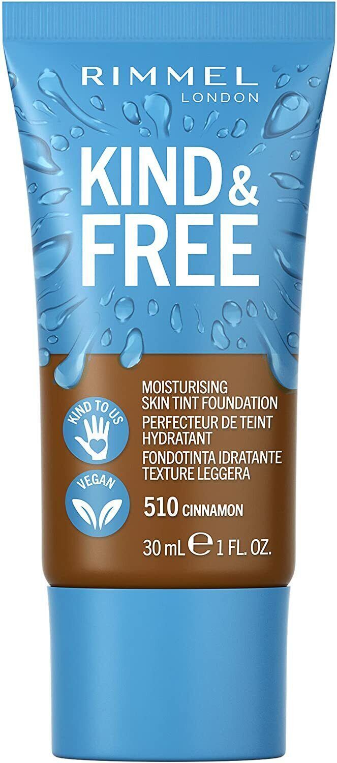 Rimmel Kind & Free Moisturising Skin Tint Foundation 30ml - Various Shade - New