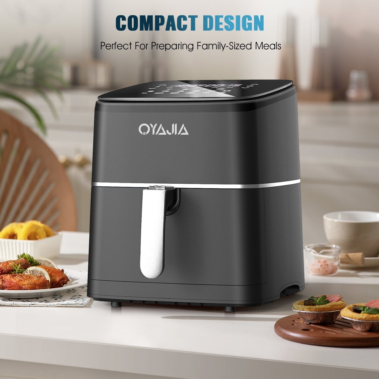 14L Air Fryer Digital Kitchen Oven Oil Free Low Fat Healthy Frying Cooker 1700W