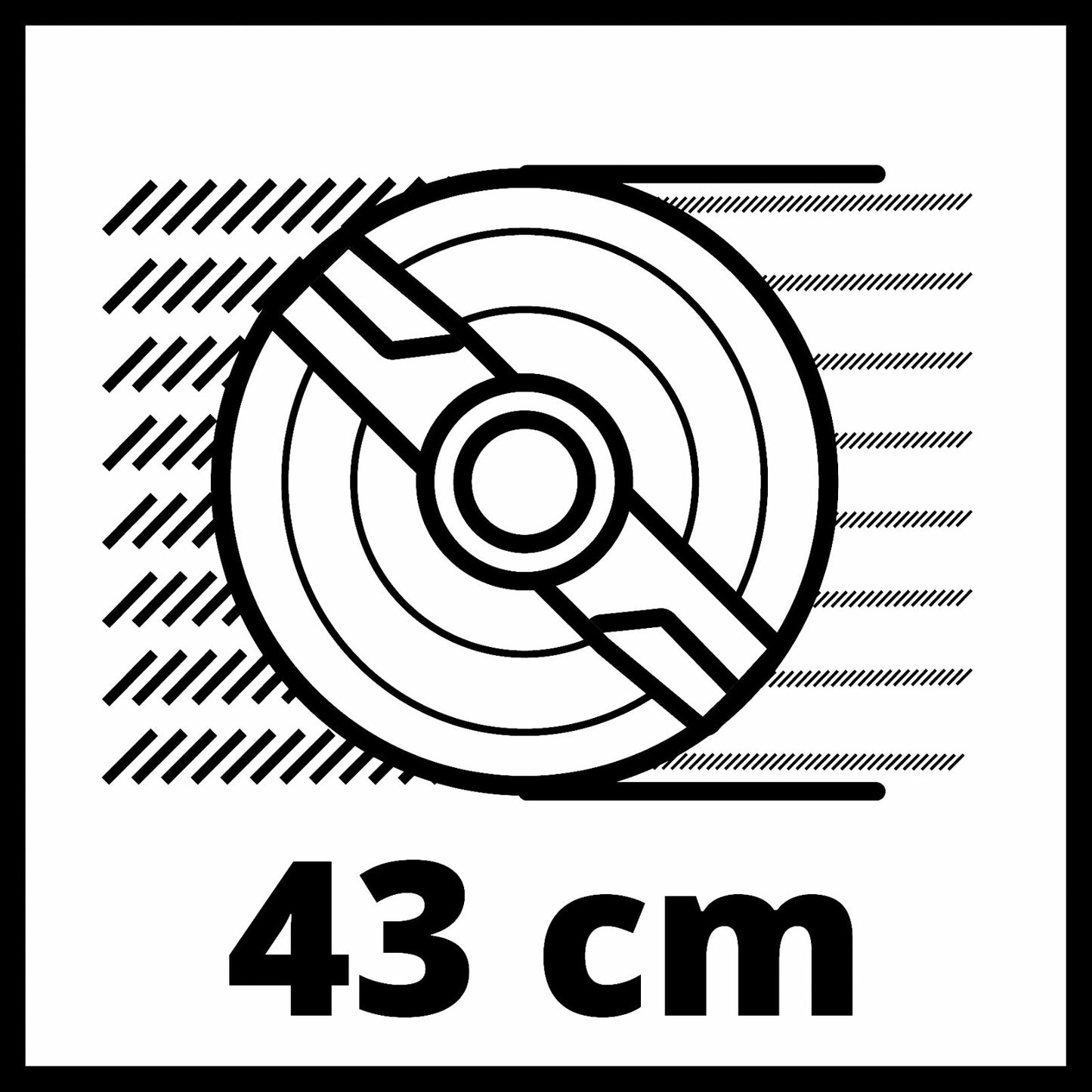 Einhell Cordless Lawnmower 43cm 36V Brushless 63L With Battery Refurb GRADE A