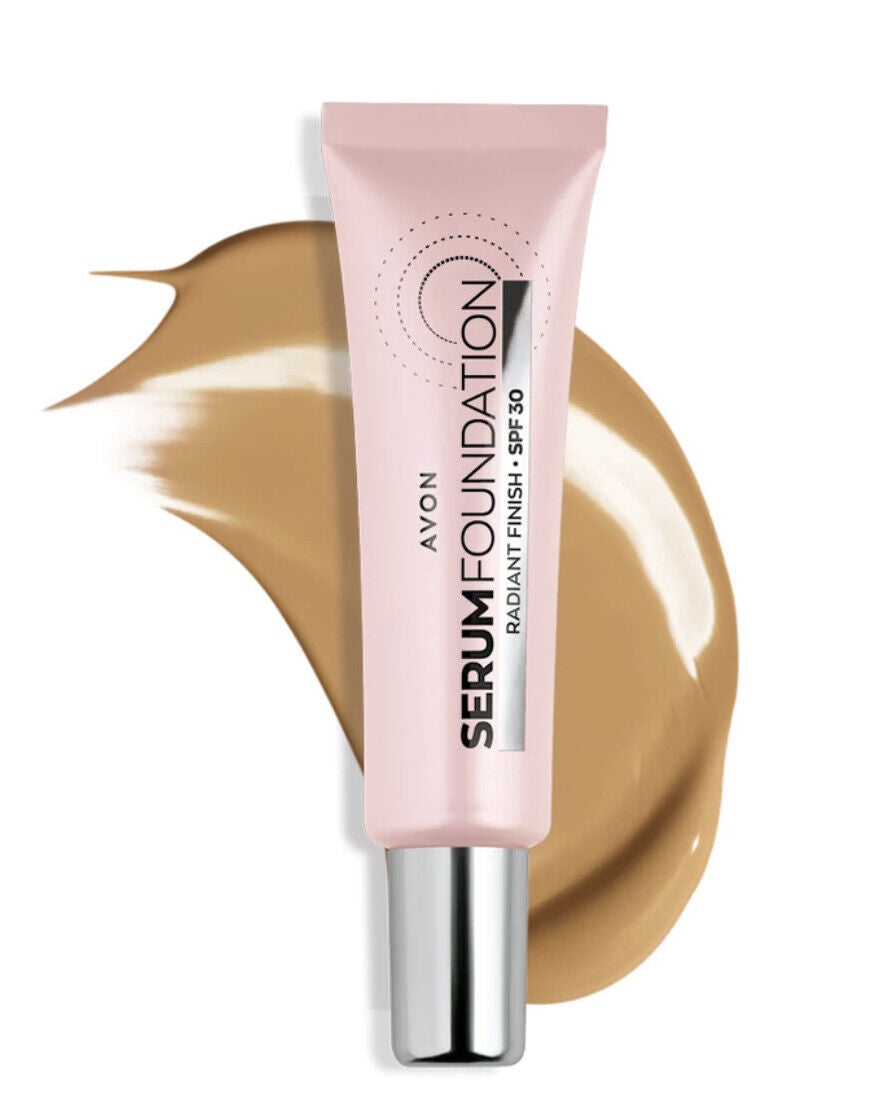 Avon Serum Foundation SPF 30 Radiant Finish Full size 30ml NEW All SHADES