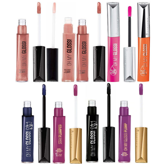 Rimmel Stay Satin, Oh My Gloss! Liquid Lipstick Colour - Select Your Shade - New