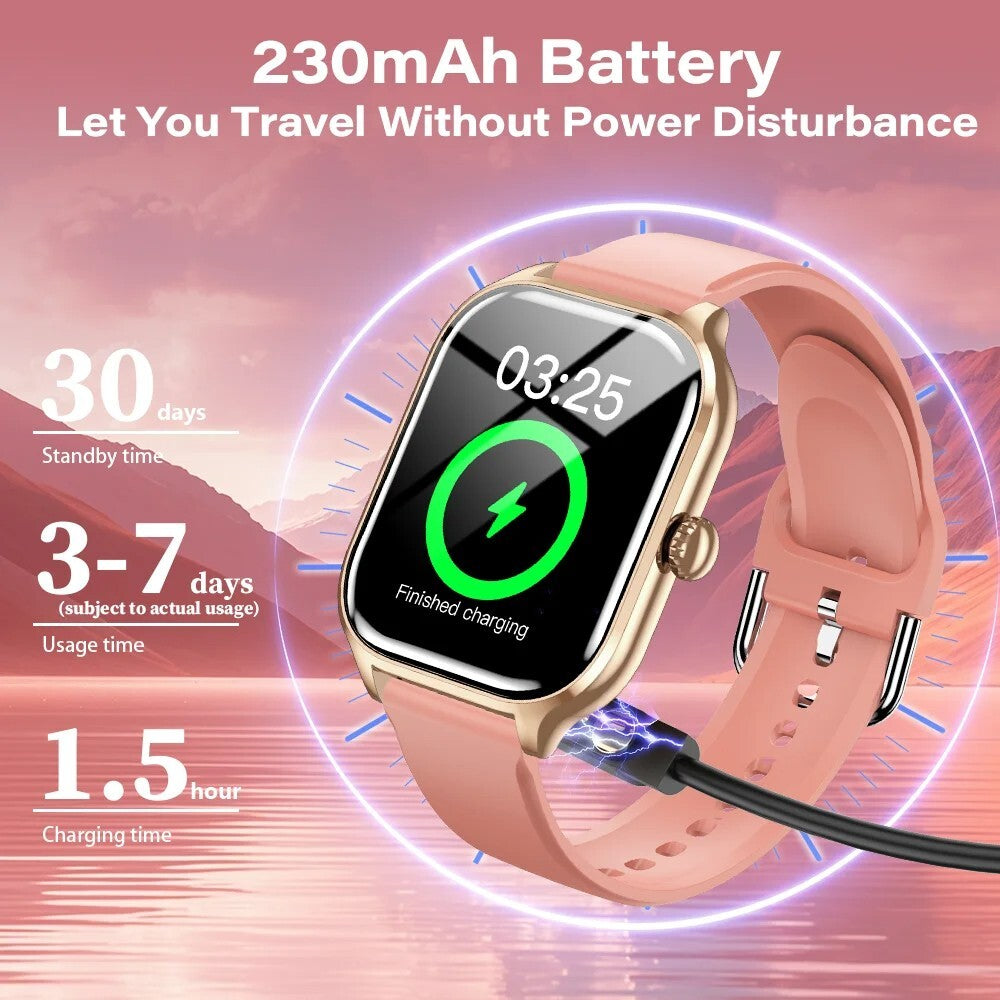 Smart Watch Men Women Fitness Tracker Blood Pressure Heart Rate Sport Watches UK