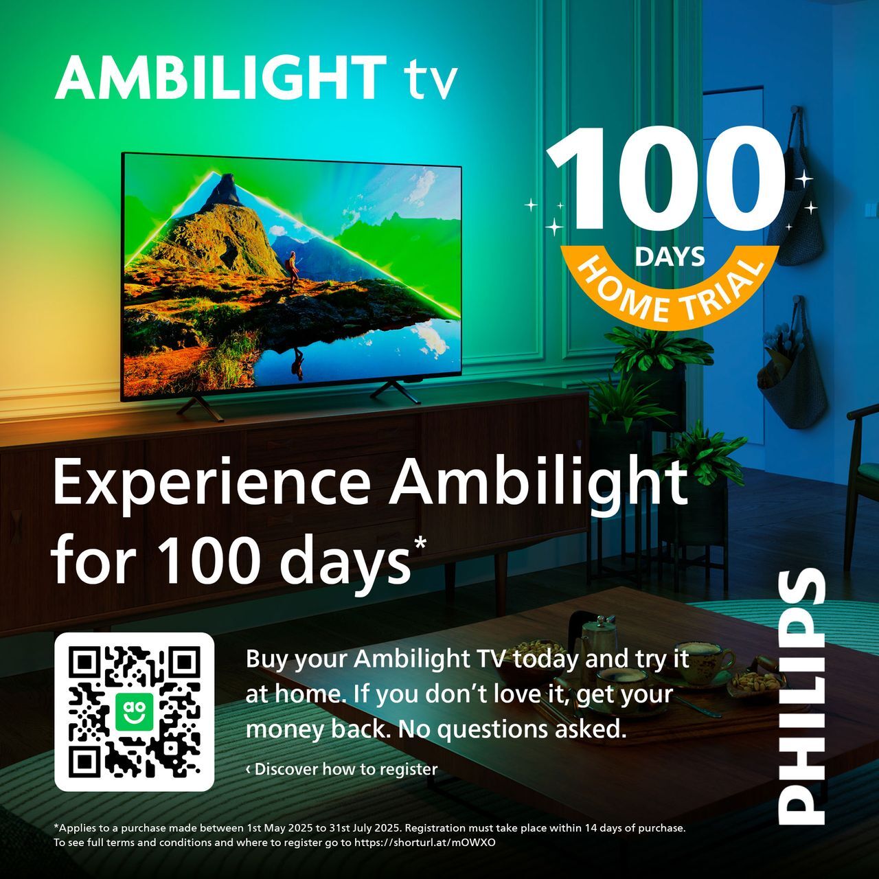 Philips TPVision 43PUS8500/05 43 Inch QLED 4K Ultra HD Smart Ambilight TV