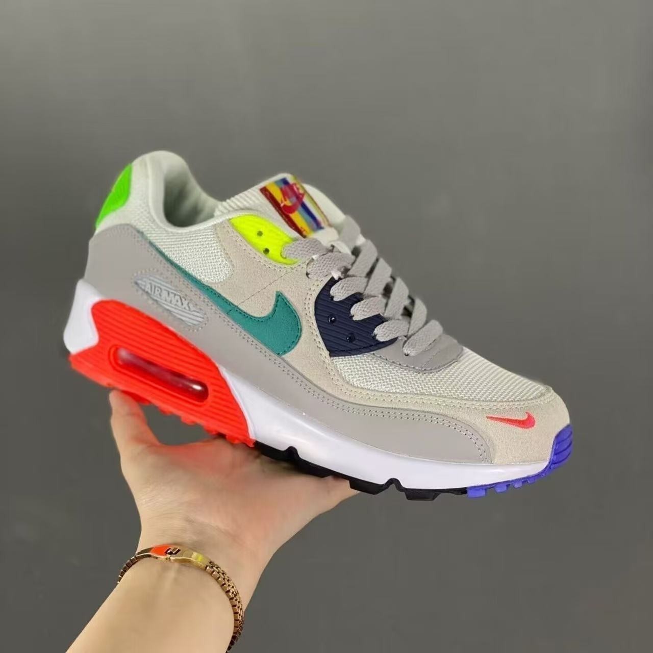 Nike Air Max 90 Men's Trainers Sports Running Shoe Low Top Sneaker
