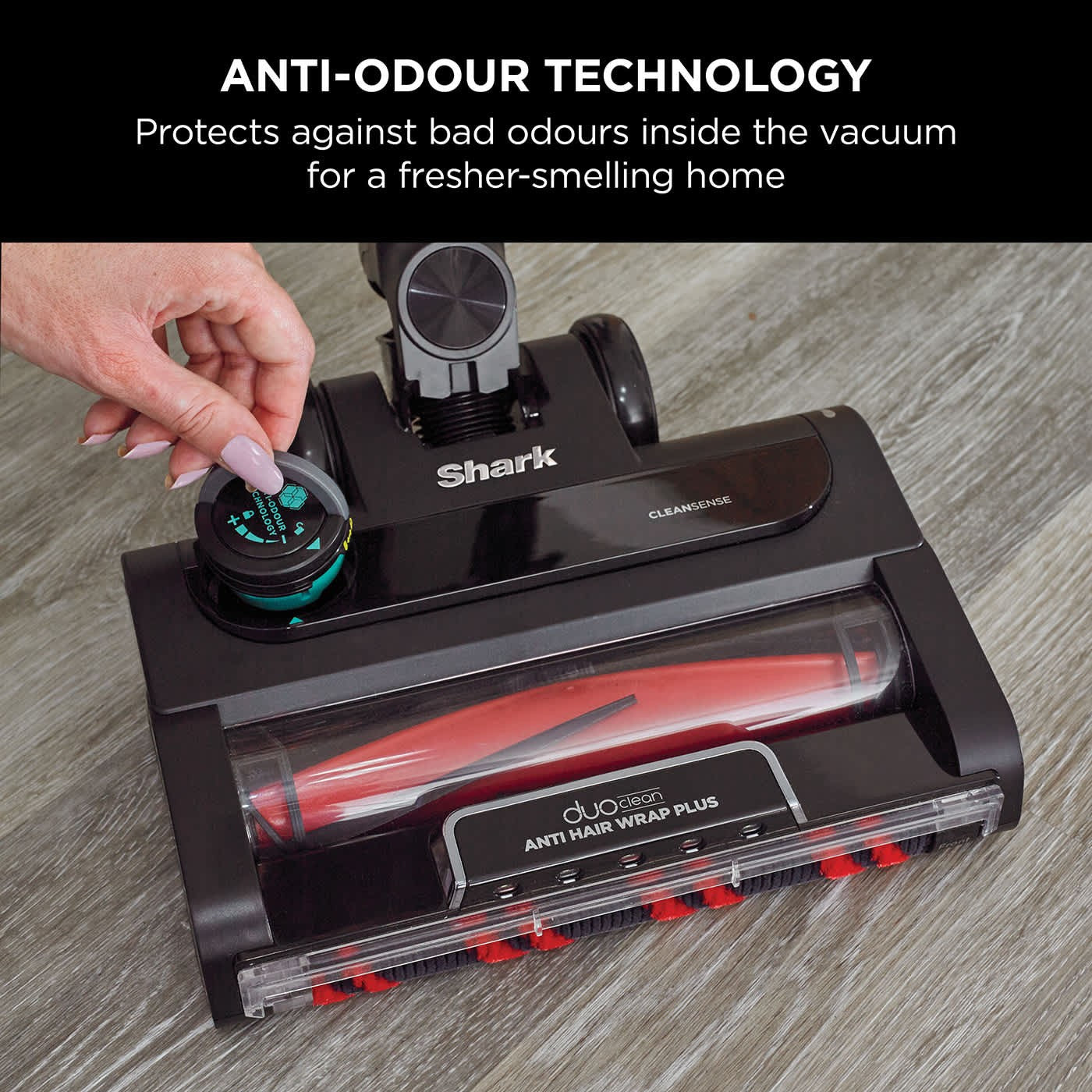 Shark Stratos Cordless Stick Vacuum, Pet - Refurbished [IZ400UKT] 1 Battery