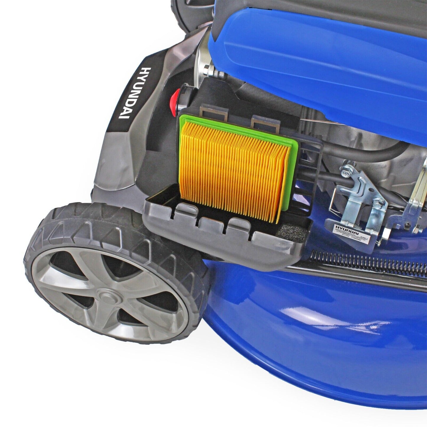 Hyundai Petrol Lawn Mower Self Propelled 196cc, 20" 51cm Cut Lawnmower HYM510SP