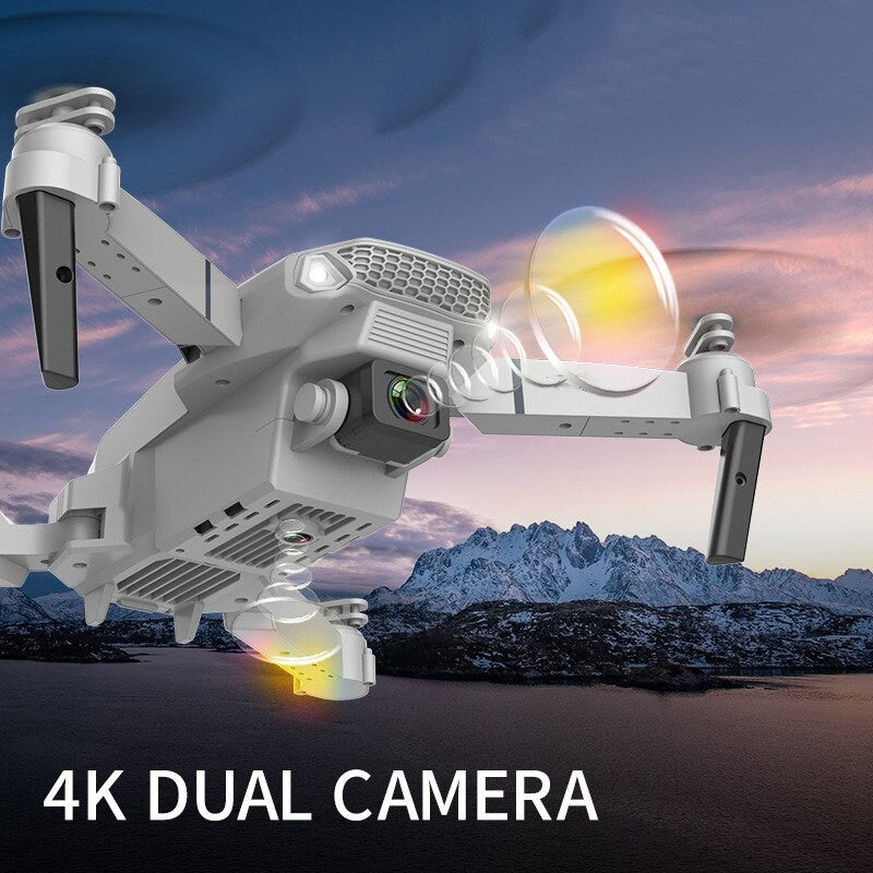 3 Batteries Drone X Pro 4K HD Selfie Camera WIFI FPV GPS Foldable RC Quadcopter