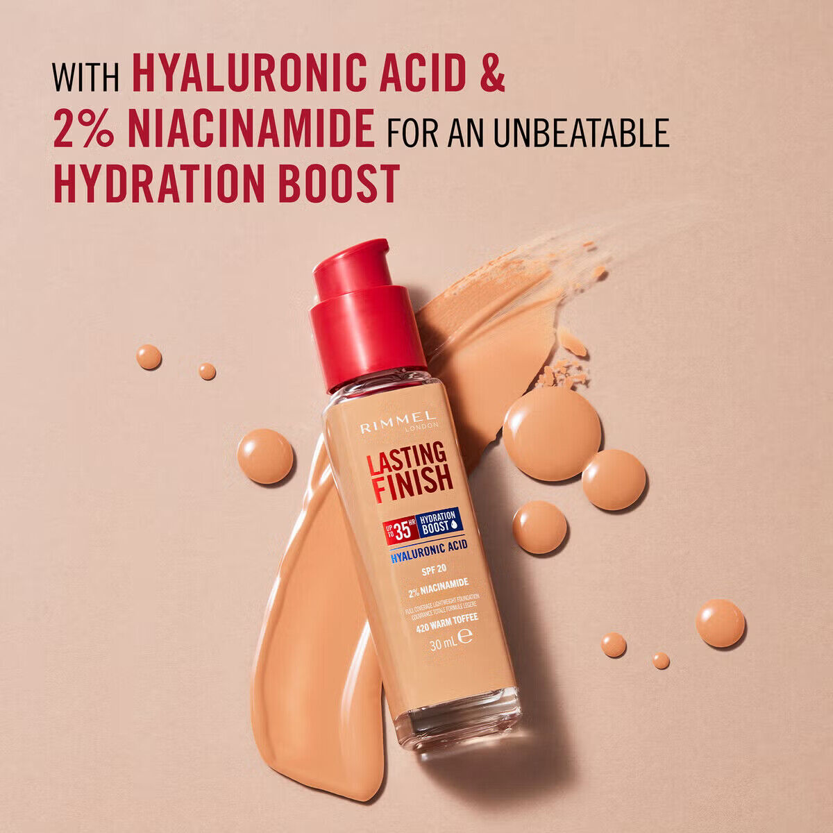 Rimmel Lasting Finish 35Hr Foundation SPF 20 30ml *CHOOSE SHADE*