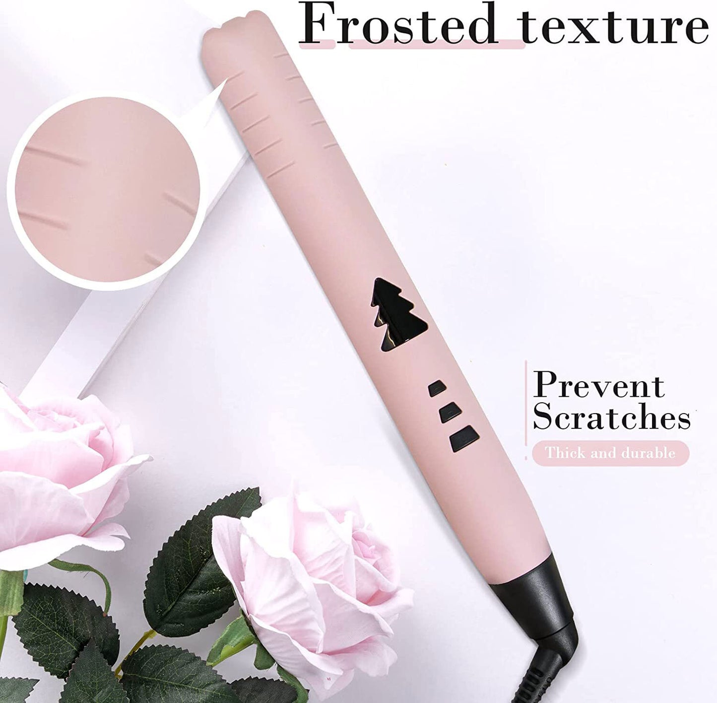 Hair Straightener Curler 2in1 Flat Iron Fast Heat Digital Straightening Irons UK