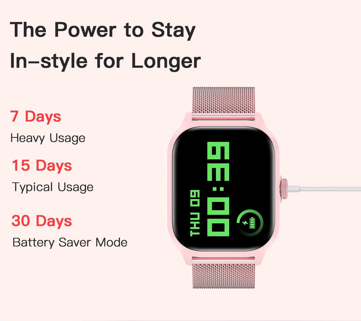 Smart Watch Men Women Fitness Tracker Blood Pressure Heart Rate Sport Watches