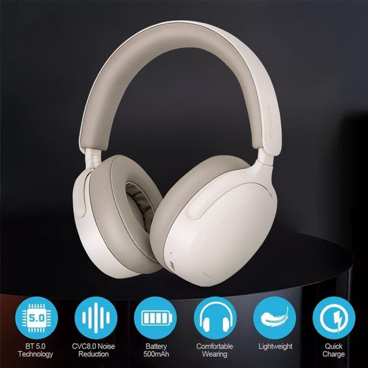 Wireless Bluetooth Headphones with Noise Cancelling Over-Ear Stereo Earphones UK