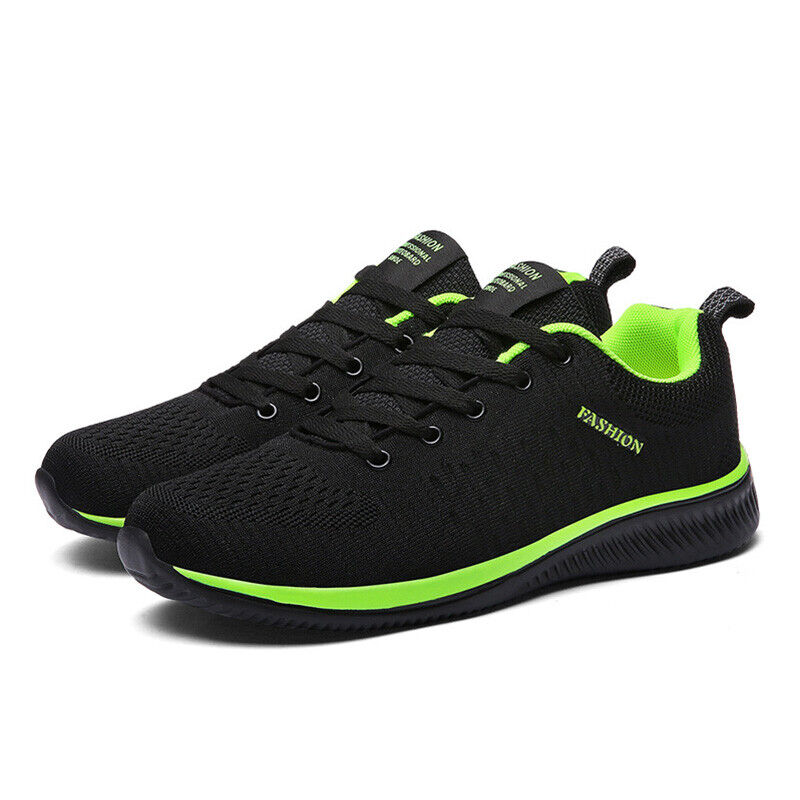 UK Mens Running Trainers Sport Sneakers Walking Shoes Casual Sports Shoes Gym