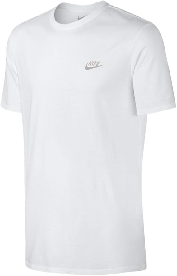 Men's Nike T-Shirt Cotton Crew Short Sleeved Casual Gym Tee