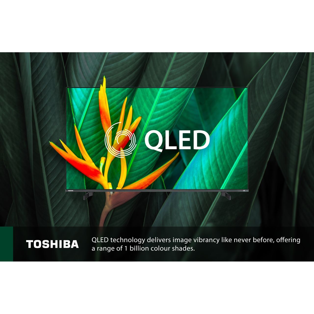 Toshiba 70QF5D53DB 70 Inch QLED 4K Ultra HD Smart TV Bluetooth WiFi