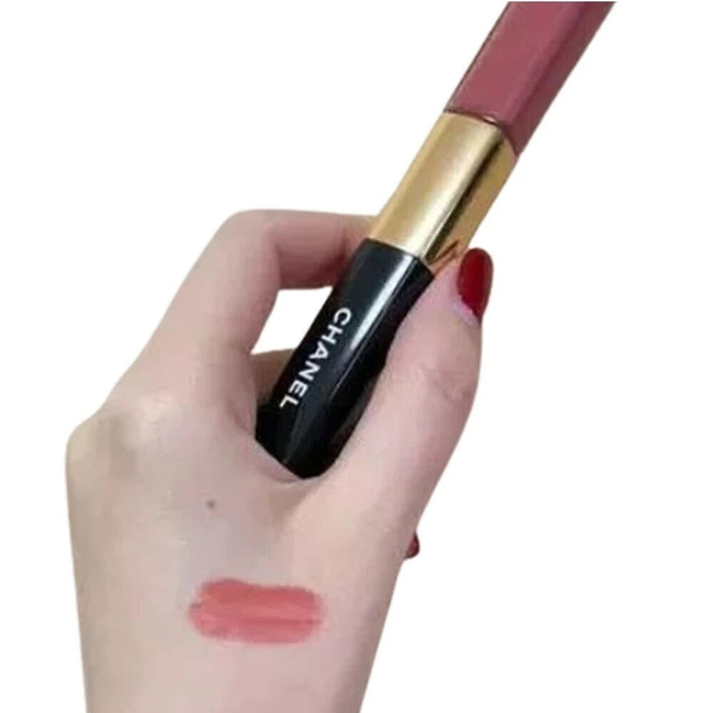 CHANEL Lip Colour LE ROUGE DUO ULTRA TENUE glossy lipstick- Endless Pink 174